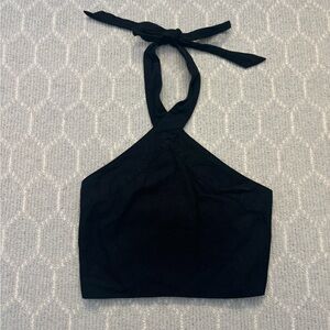 Abercrombie & Fitch black halter top